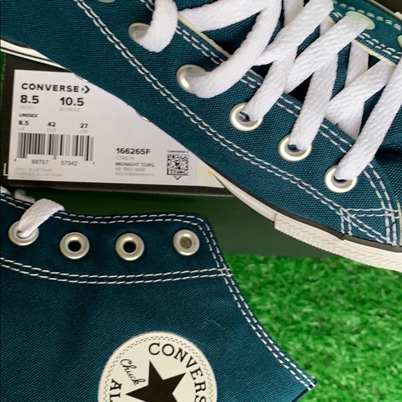 CONVERSE CTAS HI MIDNIGHT TURQUOISE MEN’S - Picture 16 of 16